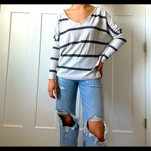 Free people throw over top